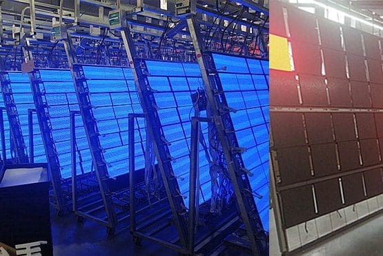 Display led interno