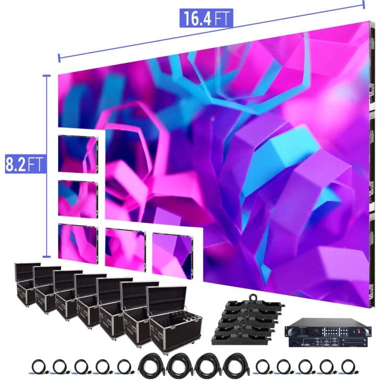 จอแสดงผล LED ผนังวิดีโอโค้ง