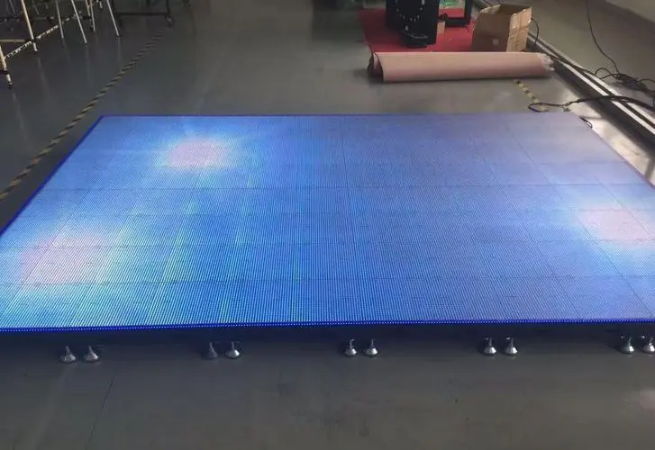 Tanssilattia LED-näyttö