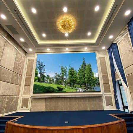 displays LED de alta definição para ambientes internos