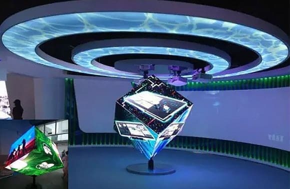 จอแสดงผล LED ที่มีรูปร่างผิดปกติ